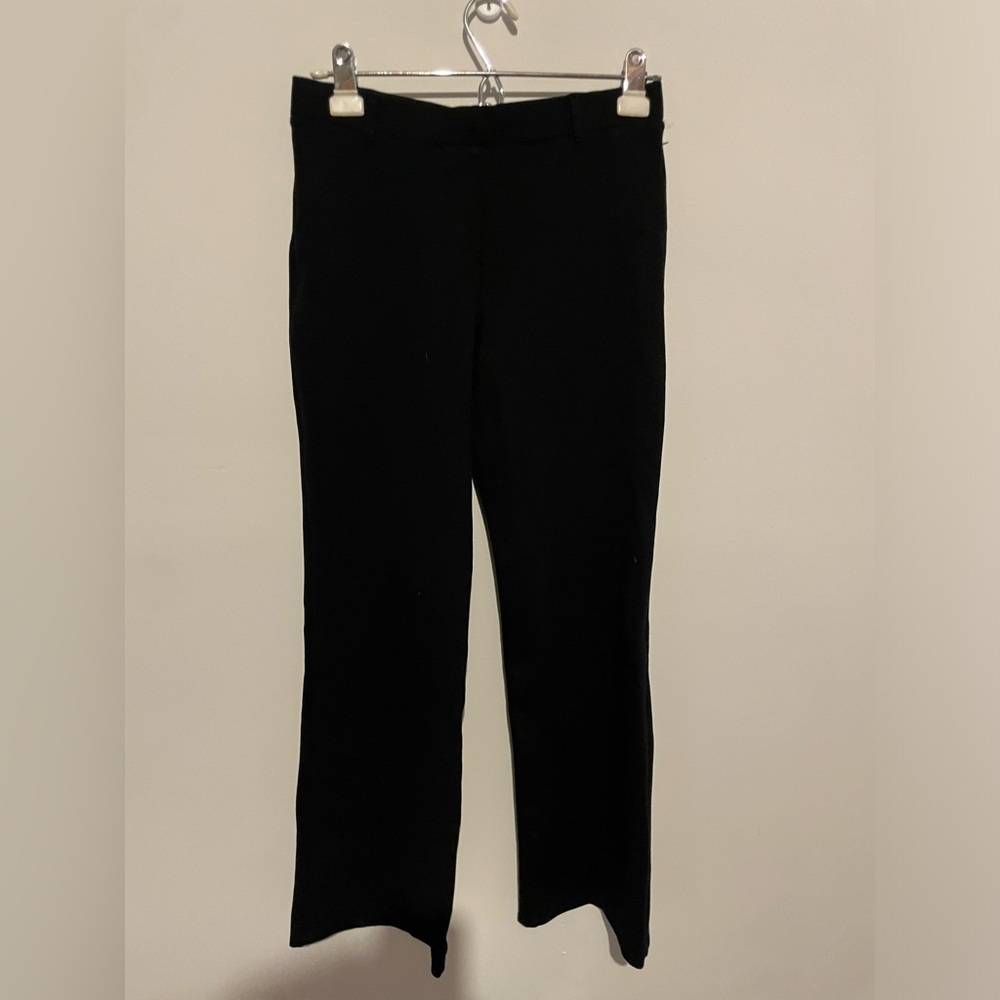 Quince Black Mid Rise Casual Pull On Elastic Waist Pants Size Small‎